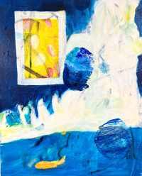 My Vivid Dream - 16 x 20 - Acrylic/Collage on Canvas